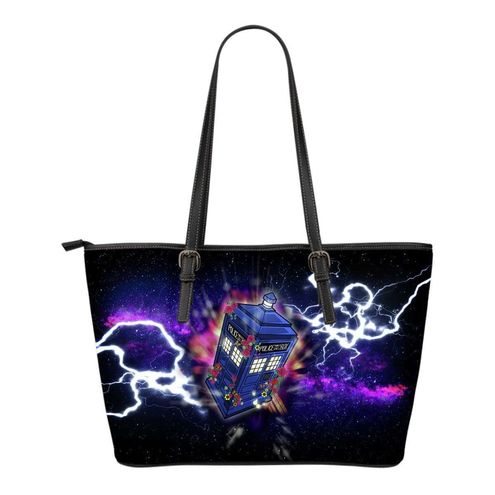 Designs by MyUtopia Shout Out:13th Doctor Faux Leather Totebag Purse Medium