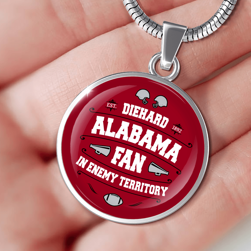 Designs by MyUtopia Shout Out:Diehard Alabama Fan In Enemy Territory Handcrafted Jewelry - ALCF
