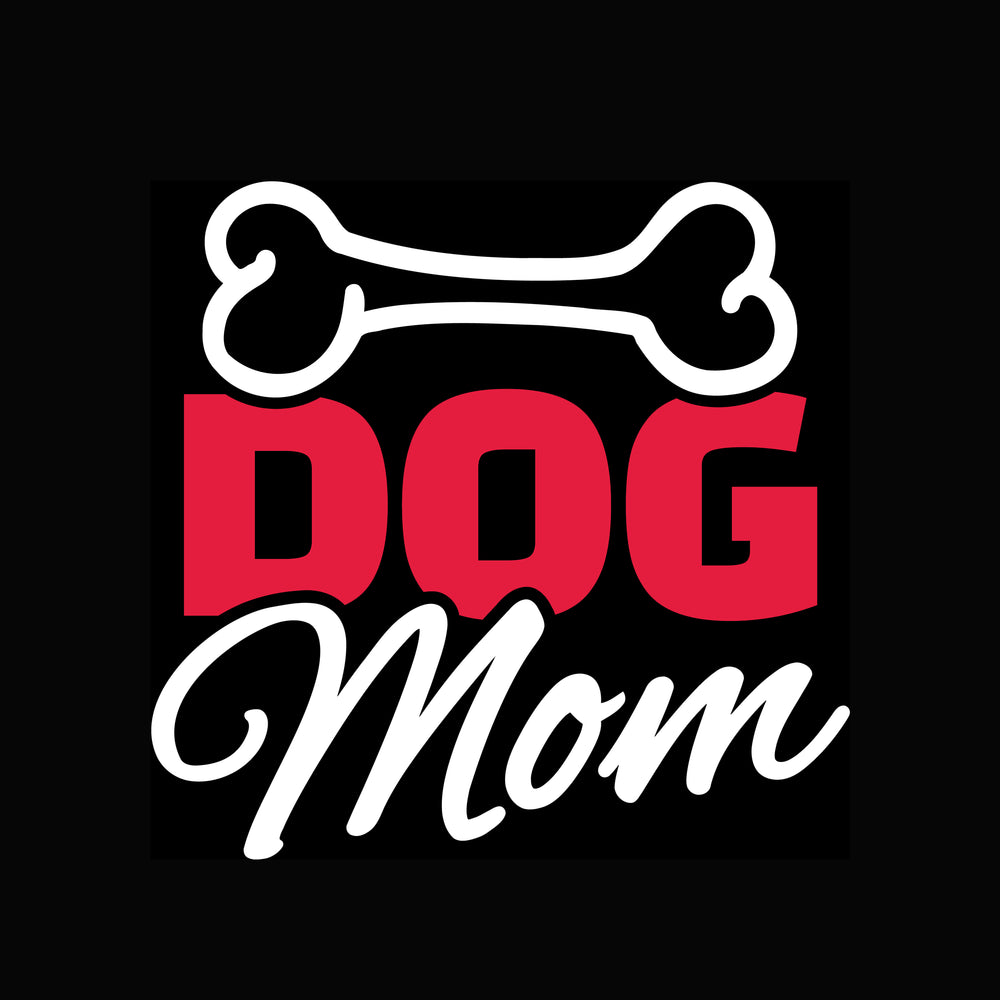 Dog Mom with Bone