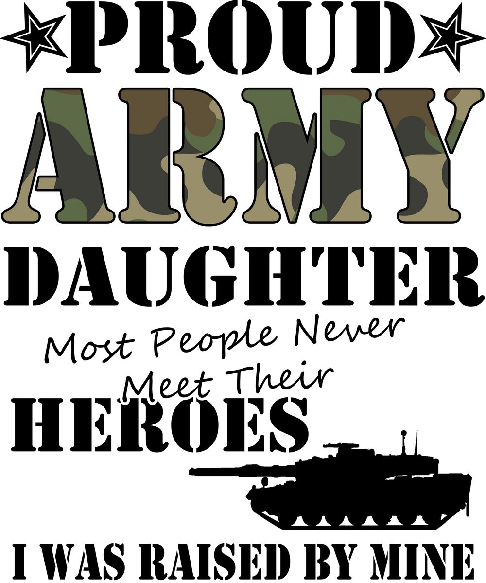 For Proud Army Daughters