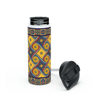 Load image into Gallery viewer, My Happy Place Gallifrey One Marriot LAX Carpet Wide Mouth Stainless Steel Water Bottle
