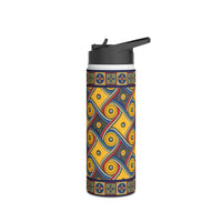 Load image into Gallery viewer, My Happy Place Gallifrey One Marriot LAX Carpet Wide Mouth Stainless Steel Water Bottle
