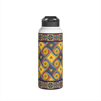 Load image into Gallery viewer, My Happy Place Gallifrey One Marriot LAX Carpet Wide Mouth Stainless Steel Water Bottle
