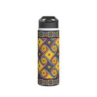 Load image into Gallery viewer, My Happy Place Gallifrey One Marriot LAX Carpet Wide Mouth Stainless Steel Water Bottle

