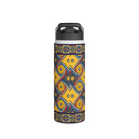 Load image into Gallery viewer, My Happy Place Gallifrey One Marriot LAX Carpet Wide Mouth Stainless Steel Water Bottle
