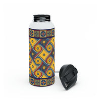 Load image into Gallery viewer, My Happy Place Gallifrey One Marriot LAX Carpet Wide Mouth Stainless Steel Water Bottle
