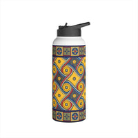 Load image into Gallery viewer, My Happy Place Gallifrey One Marriot LAX Carpet Wide Mouth Stainless Steel Water Bottle
