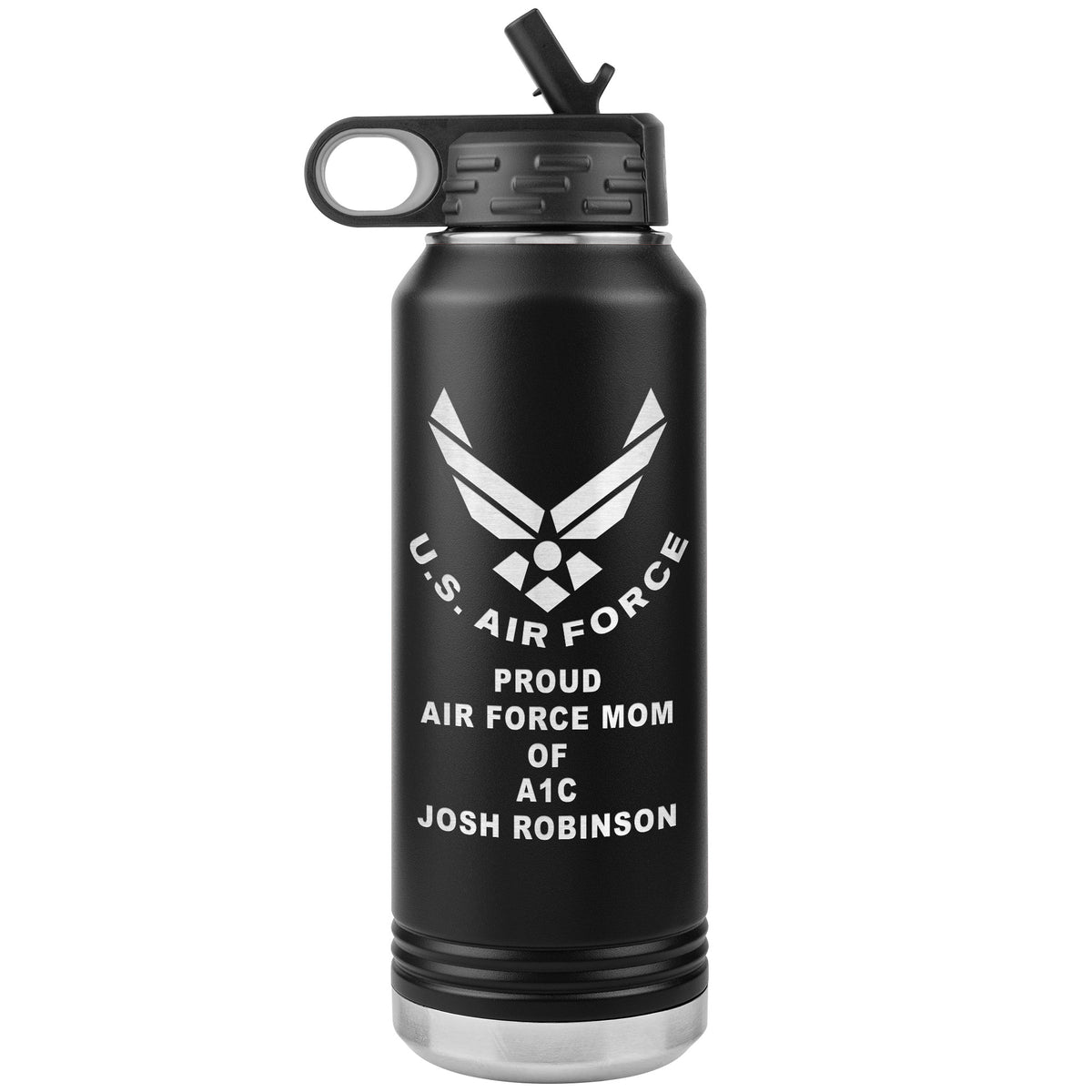 Proof A1C Josh Robinson Engraved 32oz Water Bottle