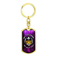 Load image into Gallery viewer, Rebel Leopard Keychain 1
