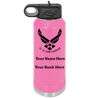 Load image into Gallery viewer, Personalized Air Force 32 oz Polar Camel Water Bottle
