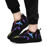 Load image into Gallery viewer, Velociraptor Dinosaur Jurassic Park Themed Running Shoes
