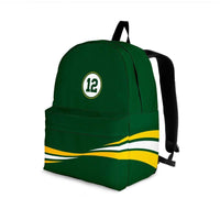 Load image into Gallery viewer, Designs by MyUtopia Shout Out:#12 Green Bay Fan Backpack
