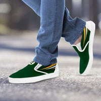 Load image into Gallery viewer, Designs by MyUtopia Shout Out:#12 Green Bay Fan Canvas Slip-on Shoes
