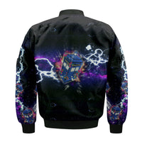 Load image into Gallery viewer, Inspired by the TARDIS in Flight 13th Doctor Fleece lined Winter Jacket
