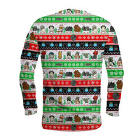 Load image into Gallery viewer, Kitten Wars Ugly Christmas Sweater Style Long Sleeve Shirt
