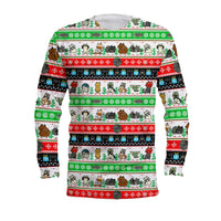 Load image into Gallery viewer, Kitten Wars Ugly Christmas Sweater Style Long Sleeve Shirt
