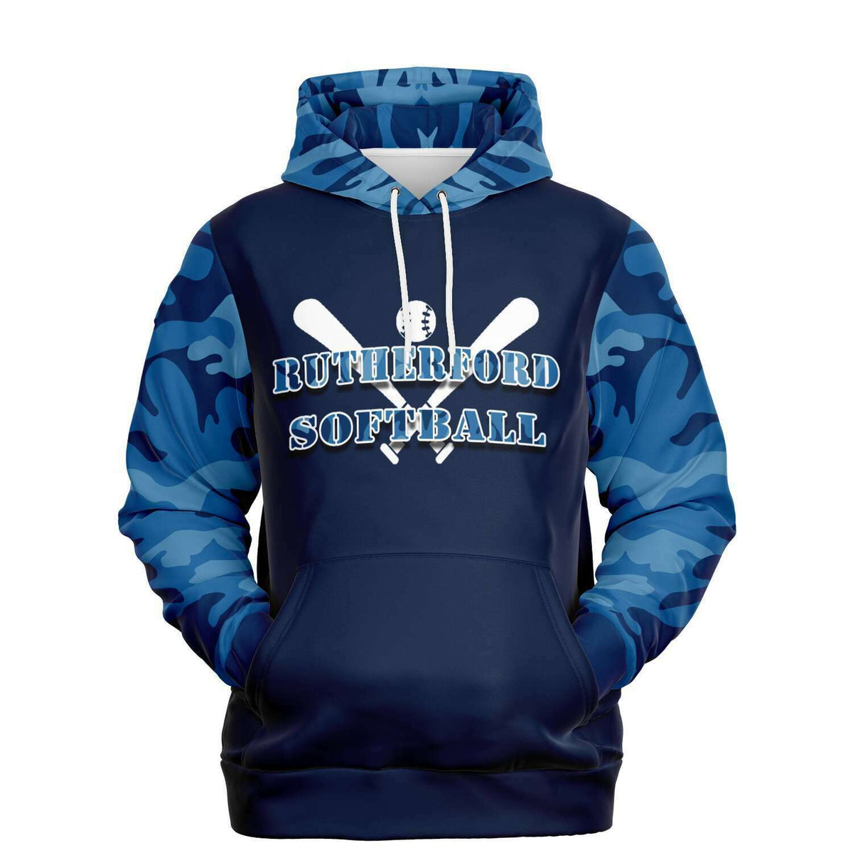 RUTHERFORD SOFTBALL v1 fashion hooded sweatshirt