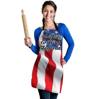 Load image into Gallery viewer, Designs by MyUtopia Shout Out:4th of July Grilling Legend American Flag Patriotic Premium Apron

