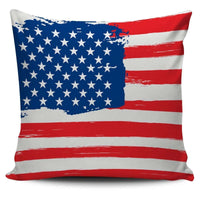 Load image into Gallery viewer, Designs by MyUtopia Shout Out:4th of July Pillow Covers Pillowcases,Red / Red/Blue/White,Pillowcases
