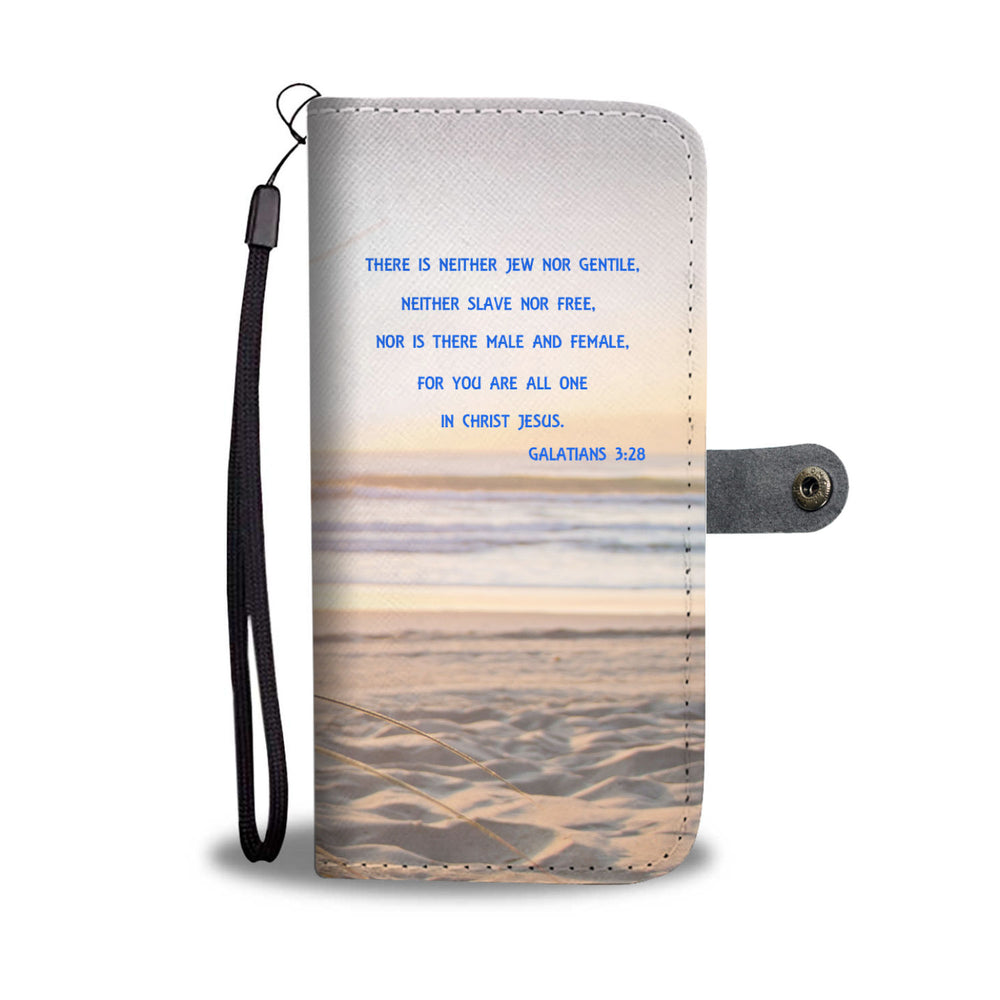 We are all one in Christ inspirational Bible Verse Smartphone Case