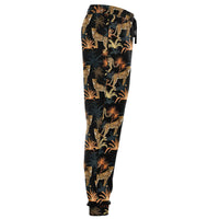 Load image into Gallery viewer, Hawaiian Print Cheetah Print Athletic Pants
