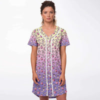 Load image into Gallery viewer, Colorful Droid Catercorns Baseball Jersey Dress
