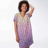 Load image into Gallery viewer, Colorful Droid Catercorns Baseball Jersey Dress
