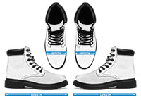 Load image into Gallery viewer, Your Photo Here All Weather Micro Suede Lace Up Boots
