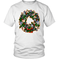 Load image into Gallery viewer, Designs by MyUtopia Shout Out:A Ring of Droids,District Unisex Shirt / White / 4XL,Adult Unisex T-Shirt
