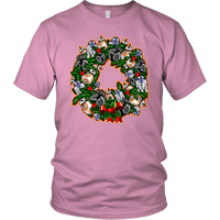 Load image into Gallery viewer, Designs by MyUtopia Shout Out:A Ring of Droids,District Unisex Shirt / Pink / 4XL,Adult Unisex T-Shirt
