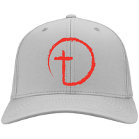 Load image into Gallery viewer, Designs by MyUtopia Shout Out:Abstract Cross Circle Embroidered Baseball Cap
