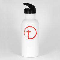Load image into Gallery viewer, Designs by MyUtopia Shout Out:Abstract Cross Circle Water Bottle
