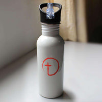 Load image into Gallery viewer, Designs by MyUtopia Shout Out:Abstract Cross Circle Water Bottle
