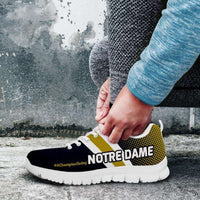 Load image into Gallery viewer, Designs by MyUtopia Shout Out:#AChampionToday Notre Dame Fan Running Shoes
