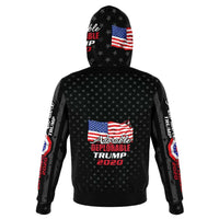 Load image into Gallery viewer, Designs by MyUtopia Shout Out:Adorable Deplorable Trump 2020 Fashion Fleece Lined Pullover Hoodie
