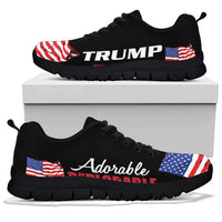 Load image into Gallery viewer, Designs by MyUtopia Shout Out:Adorable Deplorable Trump 2020 Running Shoes
