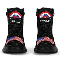 Load image into Gallery viewer, Designs by MyUtopia Shout Out:Adorable Deplorable Trump 2020 Sneaker Walking Boots
