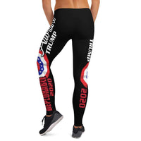 Load image into Gallery viewer, Designs by MyUtopia Shout Out:Adorable Deplorable Trump 2020 Yoga Leggings
