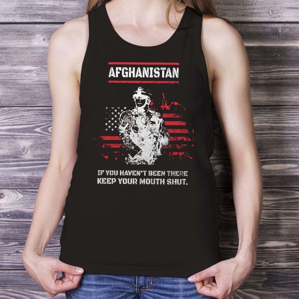 Designs by MyUtopia Shout Out:Afghanistan Veteran Unisex Tank
