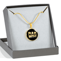 Load image into Gallery viewer, Designs by MyUtopia Shout Out:Air Force Dad Personalized Engravable Keepsake Necklace
