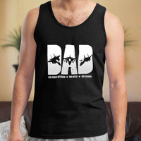 Load image into Gallery viewer, Designs by MyUtopia Shout Out:Air Force Dad Unisex Tank
