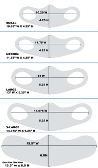 Load image into Gallery viewer, Designs by MyUtopia Shout Out:Air Force Veteran Flat Fabric Face Scarf / Bandana / Face Mask
