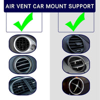 Load image into Gallery viewer, Designs by MyUtopia Shout Out:Air Vent Mounted Car Bracket for Phone Grip with 360 Degree Swivel
