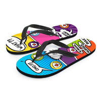 Load image into Gallery viewer, Designs by MyUtopia Shout Out:Alabama Comic Nurse Flip-Flops
