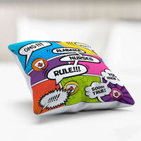Load image into Gallery viewer, Designs by MyUtopia Shout Out:Alabama Nurses Rule! Comic Strip Pillowcase
