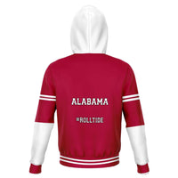 Load image into Gallery viewer, Designs by MyUtopia Shout Out:Alabama #RollTide Fleece Lined Fashion Unisex Hoodie
