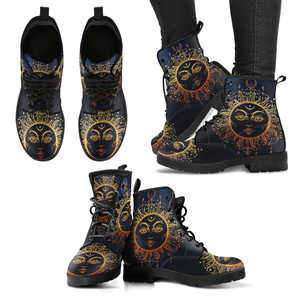 Designs by MyUtopia Shout Out:Alchemy Sun Handcrafted Boots
