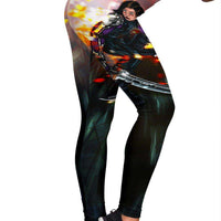 Load image into Gallery viewer, Designs by MyUtopia Shout Out:Alita Balita Angel High Waist Fashion Yoga Fitness Leggings
