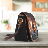 Load image into Gallery viewer, Designs by MyUtopia Shout Out:Alita Battle Angel Canvas Saddlebag Style Crossbody Purse
