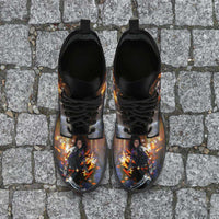 Load image into Gallery viewer, Designs by MyUtopia Shout Out:Alita Battle Angel Faux Leather 7 Eye Lace-up Boots
